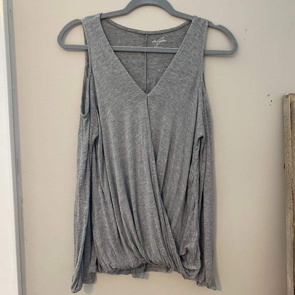 Francessca's Gray Blouse